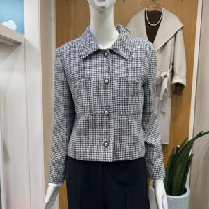 클리지 DP01 카라 포켓 트위드 자켓 CQ2WJK05