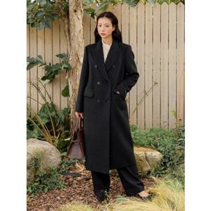 올리브데올리브 (OW5WHB050) 테일러드 라쿤 롱 코트