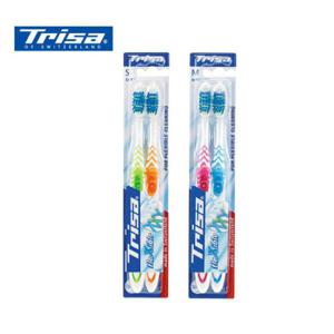 Trisa 트리사 플렉시블 칫솔(2P) / 부드러운모 일반모
