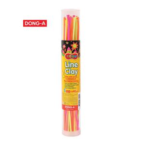 [동아] 라인클레이 형광/야광 40PCS