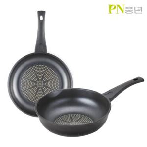 PN풍년 풍년 주물 프라이팬 2종세트(28팬+28웍)