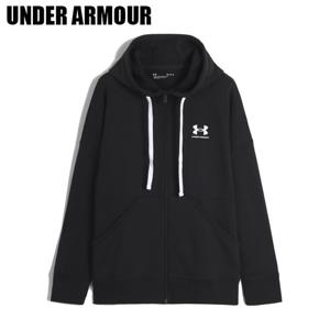 [언더아머] 여성용 라이벌 플리스 풀 집업 후디 1356400_001