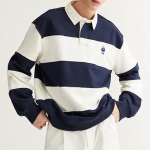 [후아유] 스티브 럭비 배색 맨투맨 (WHMAD2223U-T)