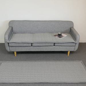 [르헤브] 모던 시어서커 쇼파패드 2인용