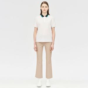 [링스] 여성 허리 배색 테이프 부츠컷 팬츠 L21C2PT356_BG