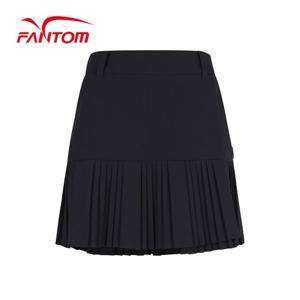 [팬텀] 여성 밑단 변형 플리츠 큐롯 스커트