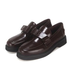 [바바라(슈즈)]베이직한B장식로퍼BBG537 BR