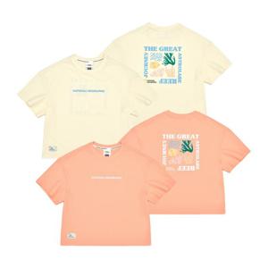 [내셔널지오그래픽 키즈] K242GRG710 여아 워터 반팔티 2종택 1