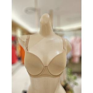[BARBARA][ABR4398 스킨]큰 볼륨에 좋은  은 압축패드 신축성있는 데일리 몰드브래지어(C E컵)