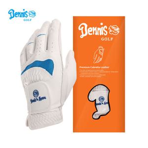데니스골프 양피 콤비네이션 여성 반양피 골프장갑