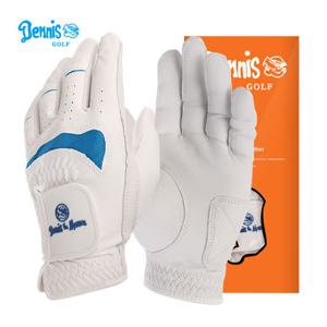 데니스골프 양피 콤비네이션 여성 반양피 양손 골프장갑