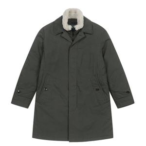 [페라로밀라노] (정가799000) 양털탈착 구스다운 코트 다크그레이 (A0CC45237)