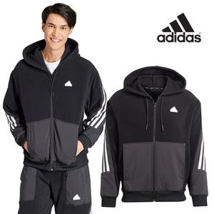 [정가 109,000][XL,2XL] 아디다스 퓨쳐아이콘 후드집업/윈터자켓-IB6130
