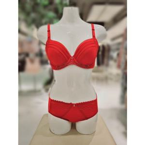 비비안 엘크 부직포 소프트 몰드 브라 AB컵 햄팬티 세트 (BR1900A BP1900P RED)