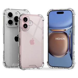 아이폰16 프로 맥스 케이스하이쉘플러스슬림범퍼젤하드투명 1.5T