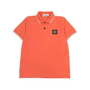 스톤아일랜드키즈 카라 반팔티셔츠 801621348 V0037 14A