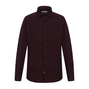 [프랑코페라로] 폴리 기모 셔츠 와인 (ASA830179)