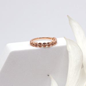 오팔하우스 14k 꽃 화관 큐빅 반지 OPDLR8102