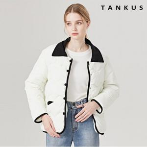 [탱커스] 카라 물결 패딩 점퍼 (TW4JP012L0)