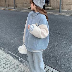 [잇백잇슈] 캐주얼후리스자켓 뽀글이재킷 밑단밴딩