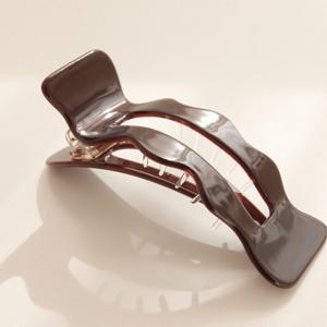 제이로렌 웨이브 물결 빗 집게핀 H01317