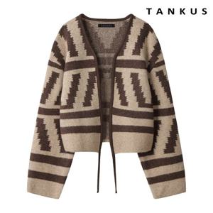[탱커스] 에스닉 자카드 울가디건 (TW4CD014L0)