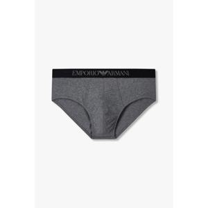[엠포리오 아르마니 언더웨어]남성 로고 밴딩 피케 브리프 삼각팬티 (0814311036)