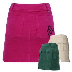 페라어스 국산 전면카고 골덴 골프 스커트 ASW4YE4415