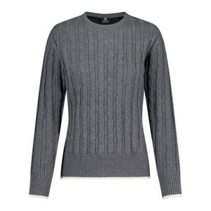 애플라인드 울혼방 방풍 꽈배기 여성 골프 니트 AMWW0RKN01