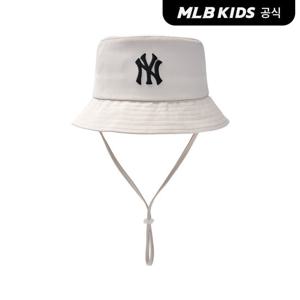 [MLB키즈]스포티브 베이직 버킷햇 NY (Mg.Cream)7AHTB025N-50CRM