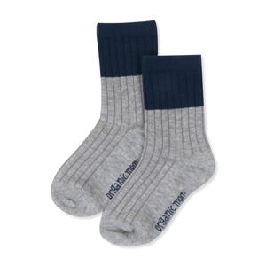 오가닉맘 골지블루장목양말 MGZ7SC08