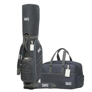 닥스25 남성 골프백+보스턴백 캐디백 세트 DCB034M-GR