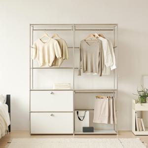 [전국무료배송] 발렌 미드센츄리 시스템BD 모듈 옷장 1520