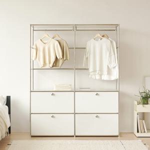 [전국무료배송] 발렌 미드센츄리 시스템BB 모듈 옷장 1520