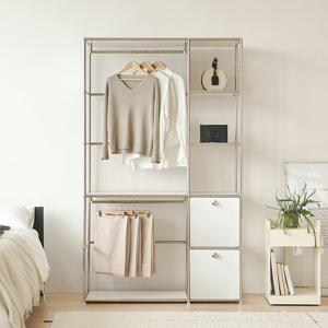 [전국무료배송] 발렌 미드센츄리 시스템Da 모듈 옷장 1150