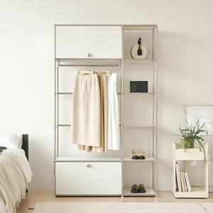 [전국무료배송] 발렌 미드센츄리 시스템Ab 모듈 옷장 1150