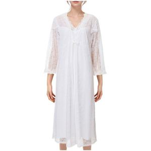 [비비안(언더웨어)]고급스럽고 우아한 오버 레이스 원피스 올 레이스 가운세트 GW963BGW963E