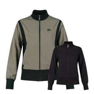 보스케 여성 가을 골프웨어 골프 배색 풀집업 점퍼 L102458