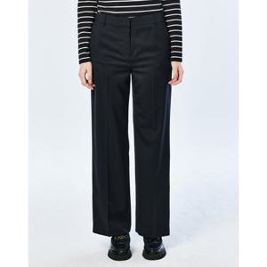 헤지스 여성 25SS SET-UP울세미와이드다크네이비 버진울 슬랙스 HSPA5B292N3