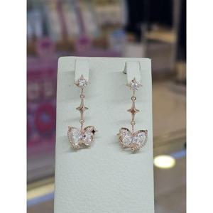 미라클 세이브존03 미라클 크리스탈 나비 귀걸이 AGgssd67A