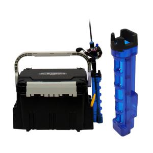 미라클 태클박스 로드 홀더 블루 스탠드 낚시대거치대