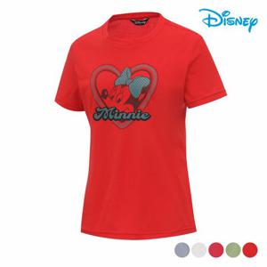 [디즈니골프]여성 캐릭터 아트웍 반팔 라운드 티셔츠 DP2LTR091