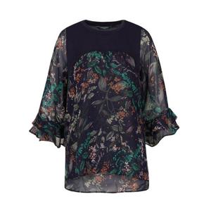 [크로커다일레이디]플라워 프린팅 쉬폰 블라우스_CLCMTS131