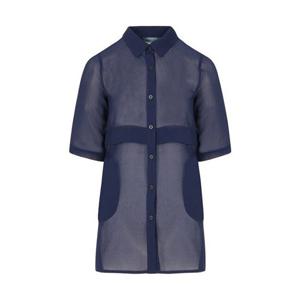 [크로커다일레이디]쉬폰 롱 블라우스_CLCMTS107