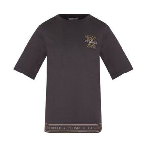 [샤트렌]로고 밑단 포인트 티셔츠_HCCMTS211