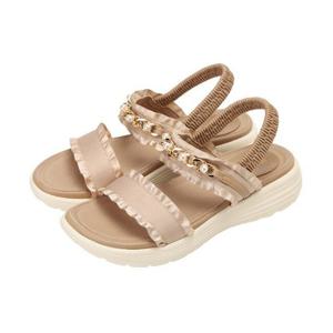 [샤트렌]프릴 비즈 장식 샌들_HCCMS1204