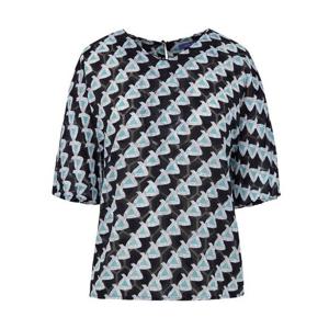 [올리비아하슬러]패턴 쉬폰 블라우스_OHCMBL304