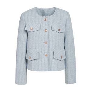 [제이제이 지고트]베이직라운드 포켓디테일 트위드 재킷GR2N0JK231