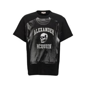 알렉산더 맥퀸 반팔 티셔츠 794604QTABP0527