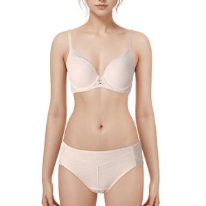 [비비안]BR1932ABP1932A 들뜸없이 깔끔한 심플 몰드브라 힙레이스팬티세트